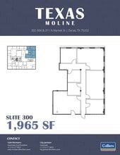 311 N Market St, Dallas, TX à louer Plan d’étage– Image 1 sur 1
