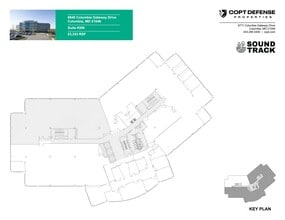 6940 Columbia Gateway Dr, Columbia, MD à louer Plan de site– Image 1 sur 1