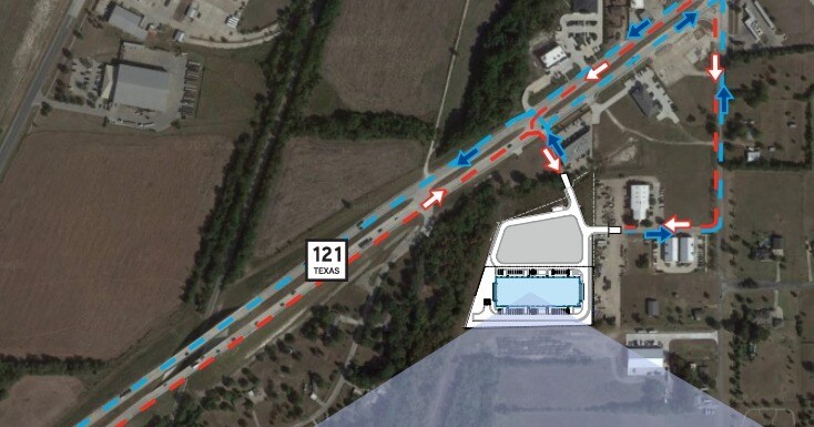 2202 Sam Rayburn Hwy, Melissa, TX à louer - Aérien – Image 3 sur 4