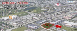 Plus de détails pour Sharp Dr. & Center Ct, Shorewood, IL - Terrain à vendre