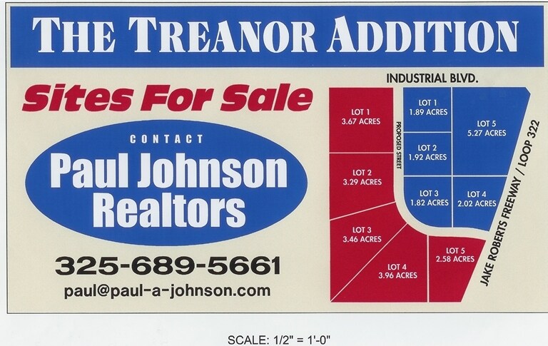 4260 Treanor Dr, Abilene, TX à vendre - Plan de site – Image 2 sur 3