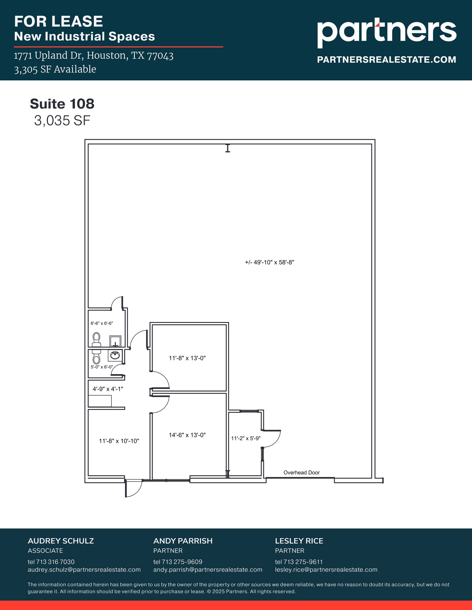 1771 Upland Dr, Houston, TX à louer Plan de site– Image 1 sur 1