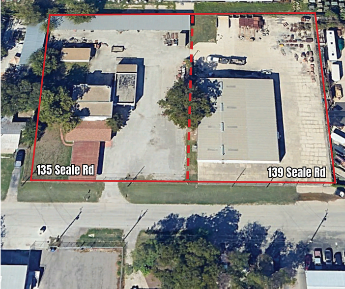 135-139 Seale Rd, San Antonio, TX à vendre - Photo de l’immeuble – Image 1 sur 9
