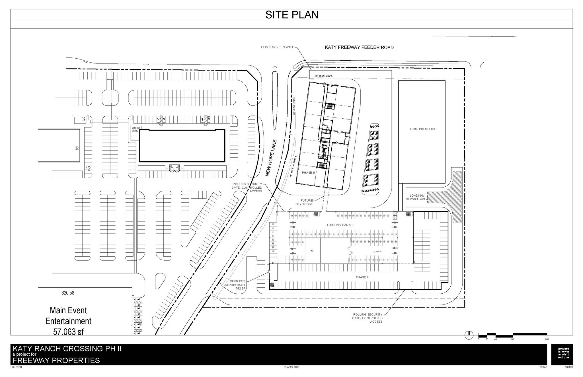 24285 Katy Fwy, Katy, TX à louer Plan de site– Image 1 sur 4