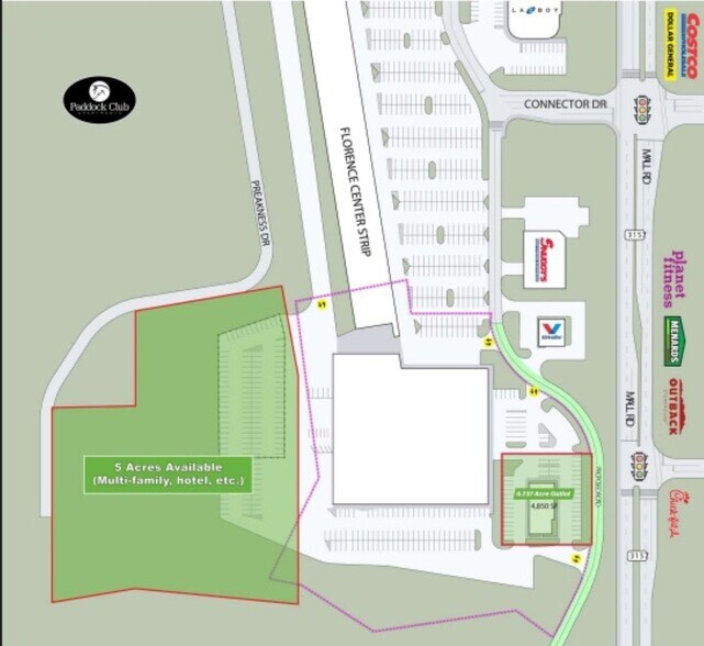 8145 Connector Dr, Florence, KY à louer - Plan de site – Image 2 sur 2