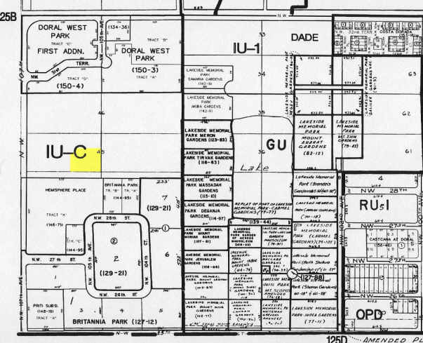 10505 NW 29th Ter, Miami, FL à louer - Plan cadastral – Image 2 sur 12