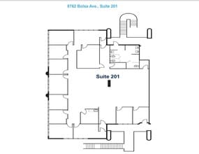 5762 Bolsa Ave, Huntington Beach, CA à louer Plan d’étage– Image 1 sur 1