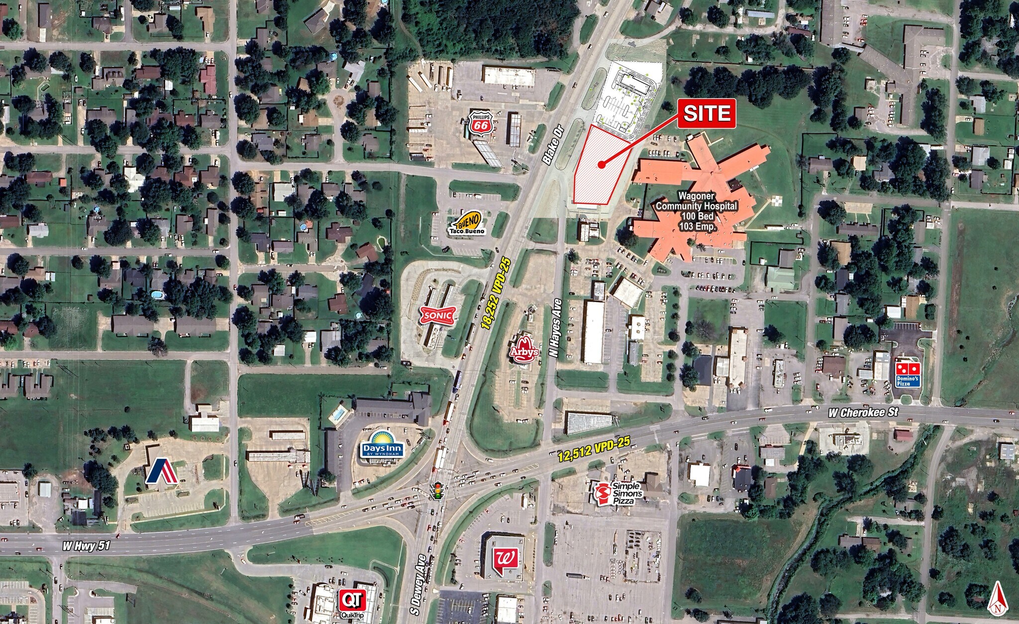 Blake Dr and N Hayes Ave, Wagoner, OK à vendre Photo de l’immeuble– Image 1 sur 2
