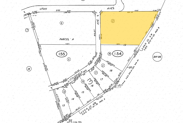 310 Utah Ave, South San Francisco, CA à louer - Plan cadastral – Image 3 sur 7