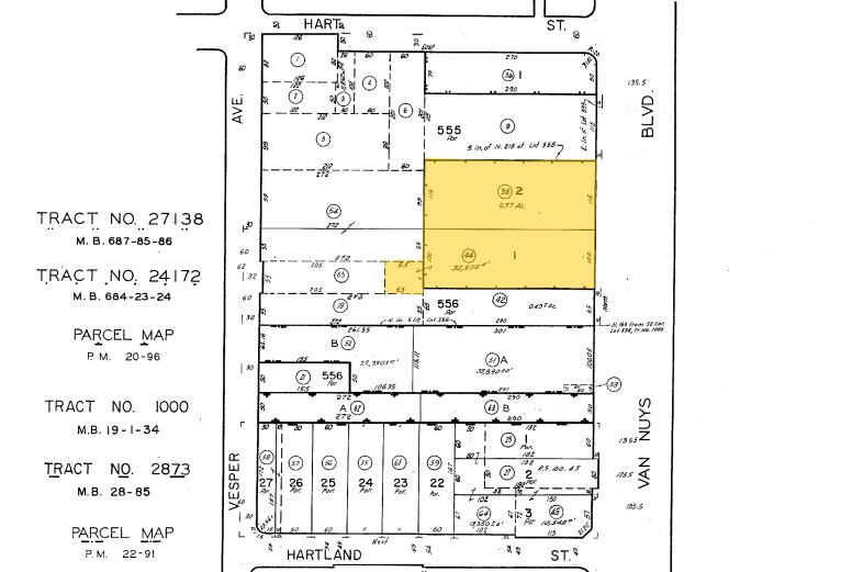 6931 Van Nuys Blvd, Van Nuys, CA à louer - Plan cadastral – Image 2 sur 2