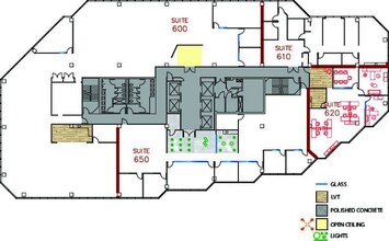 18100 Von Karman Ave, Irvine, CA à louer Plan d’étage– Image 1 sur 1