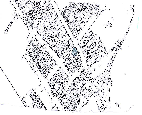 126 Baldwin Ave, Jersey City, NJ à louer - Plan cadastral – Image 2 sur 19