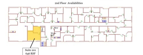 1611 W County Road B, Roseville, MN à louer Plan d’étage– Image 1 sur 1