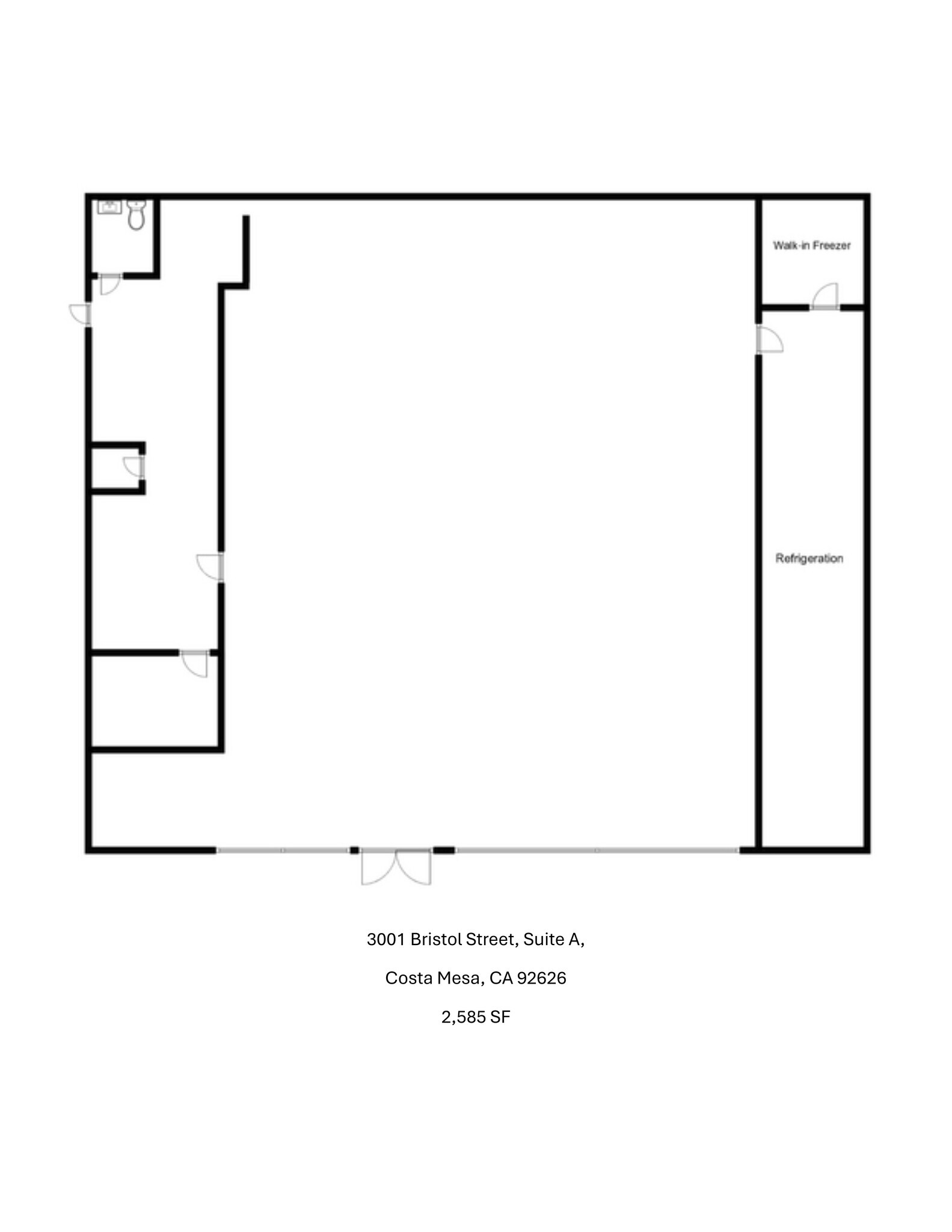 3001 Bristol St, Costa Mesa, CA à louer Plan de site– Image 1 sur 1