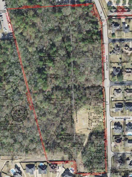 5555 Plantation Dr, Tyler, TX à vendre - Aérien – Image 2 sur 2