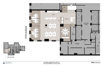 745 Fifth Ave, New York, NY à louer Plan d’étage– Image 1 sur 1