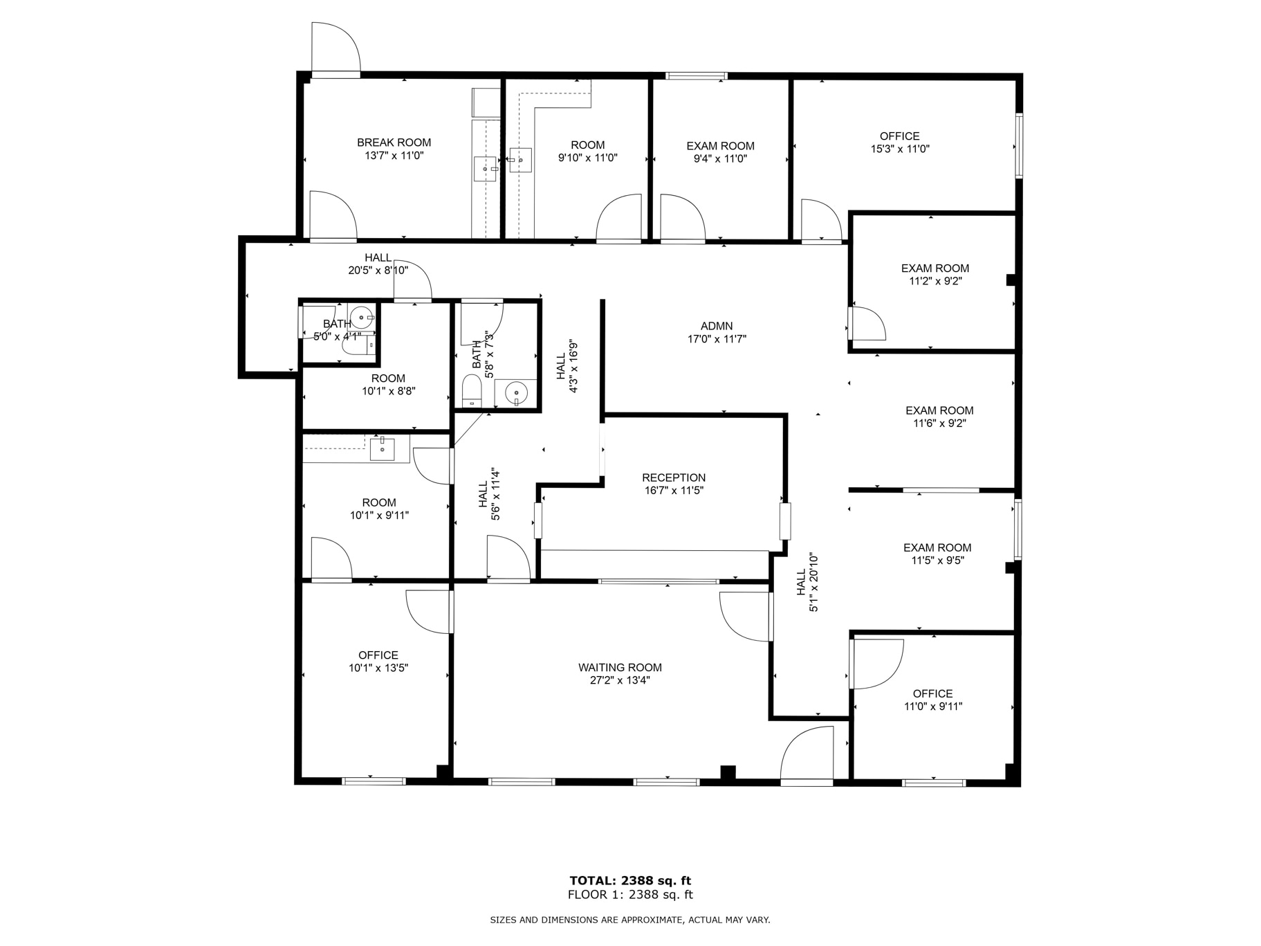 705 Red Bud Rd NE, Calhoun, GA à louer Plan d’étage– Image 1 sur 28
