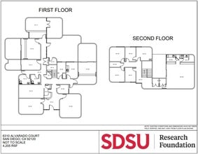 6475 Alvarado Rd, San Diego, CA à louer Plan d’étage– Image 1 sur 1