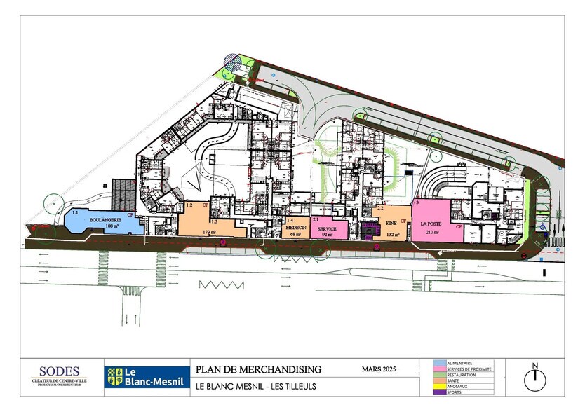 85 Avenue Descartes, Le Blanc-Mesnil à louer - Plan d’étage – Image 3 sur 4
