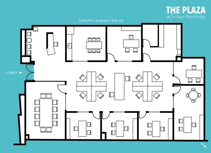 12121 Scripps Summit Dr, San Diego, CA à louer Plan d’étage– Image 1 sur 10