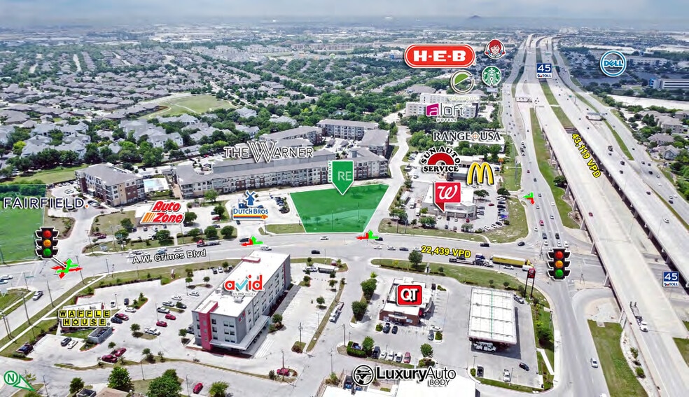 2620 S A W Grimes Blvd, Round Rock, TX à louer - Autre – Image 2 sur 4