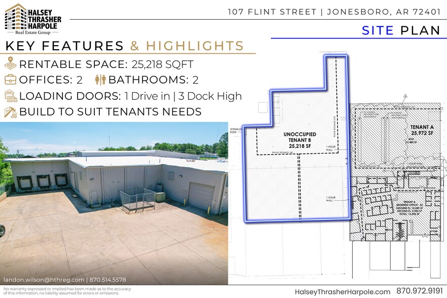 107 Flint St, Jonesboro, AR à louer - Photo de l’immeuble – Image 2 sur 4