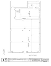 2020 West St, Annapolis, MD à louer Plan de site– Image 1 sur 2