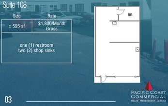 1067-1071 Broadway, Chula Vista, CA à louer Plan d’étage– Image 1 sur 1