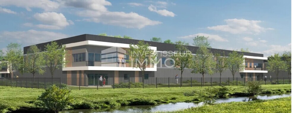 Local d'activités dans Persan à vendre - Photo de l’immeuble – Image 1 sur 3