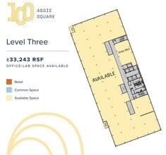 100 Aggie Sq, Sacramento, CA à louer Plan d’étage– Image 1 sur 1