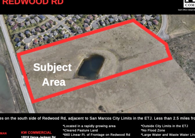 2006 Redwood Rd, San Marcos, TX à vendre Plan de site– Image 1 sur 2