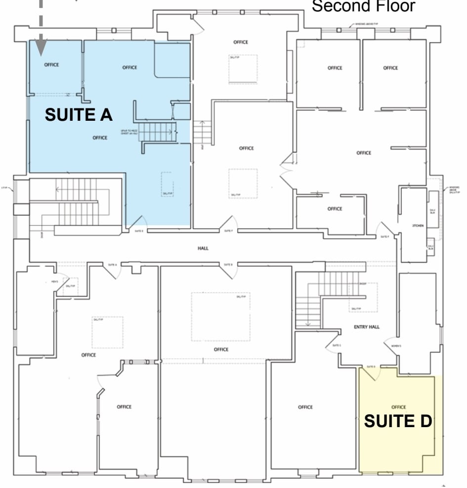 324-330 Sir Francis Drake Blvd, San Anselmo, CA à louer Plan d’étage– Image 1 sur 1