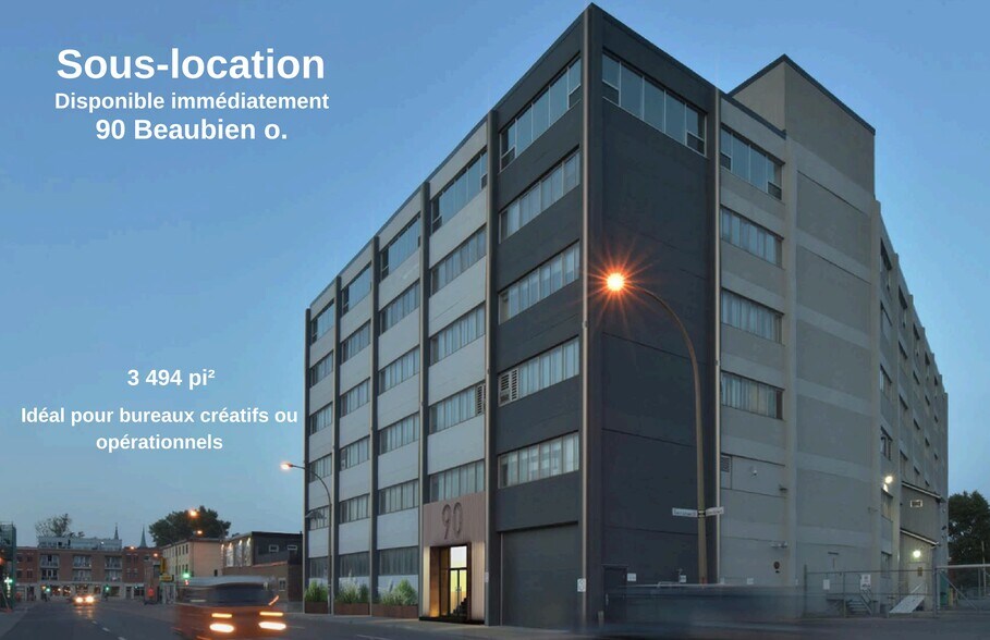 90 Rue Beaubien O, Montréal, QC à louer - Photo de l’immeuble – Image 1 sur 11