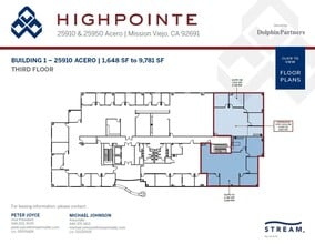 25950 Acero, Mission Viejo, CA à louer Plan d’étage– Image 1 sur 1