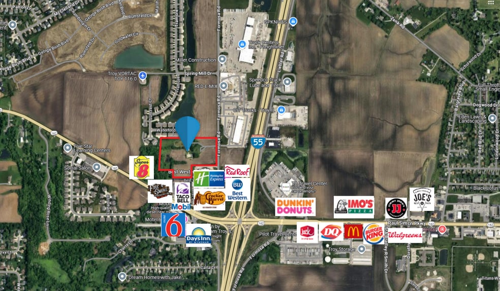 2101 Formosa Rd, Troy, IL à vendre - Aérien – Image 1 sur 2
