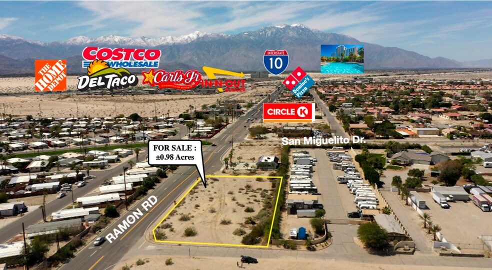 NWC of Ramon Rd & Taylor Rd, Thousand Palms, CA à vendre - Photo de l’immeuble – Image 2 sur 12