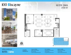 100 N Biscayne Blvd, Miami, FL à louer Plan de site– Image 1 sur 5