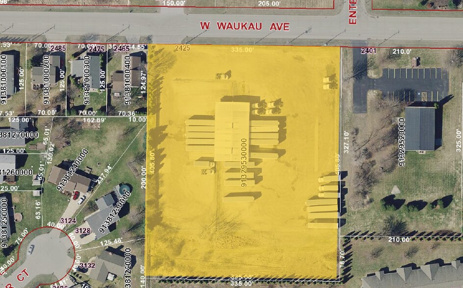 2425 W Waukau Ave, Oshkosh, WI à vendre - Photo de l’immeuble – Image 2 sur 3