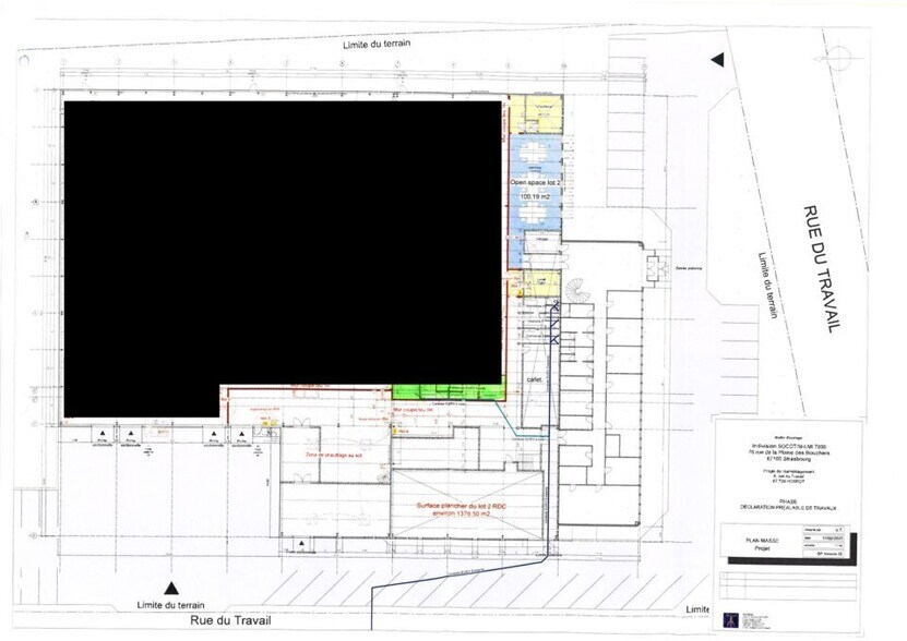 Bureau dans Hoerdt à louer - Plan de site – Image 3 sur 4