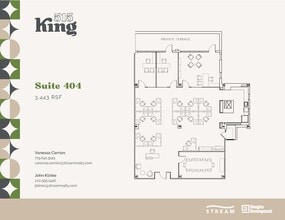 515 King St, Alexandria, VA à louer Plan d’étage– Image 2 sur 3
