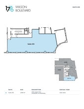 1776 Wilson Blvd, Arlington, VA à louer Plan d’étage– Image 1 sur 1