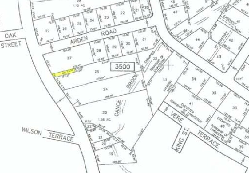 95-97 S Livingston Ave, Livingston, NJ à louer - Plan cadastral – Image 2 sur 2