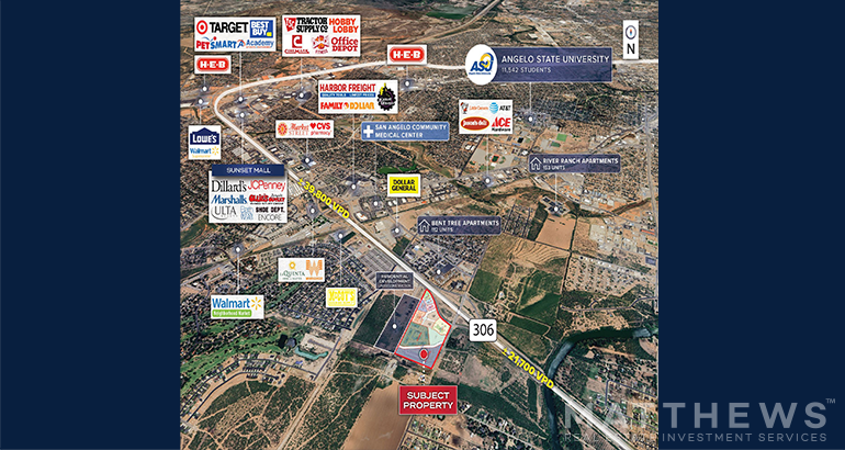 SWC Loop 306 & Foster rd, San Angelo, TX à vendre - Photo de l’immeuble – Image 2 sur 2