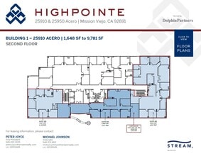 25950 Acero, Mission Viejo, CA à louer Plan d’étage– Image 1 sur 1