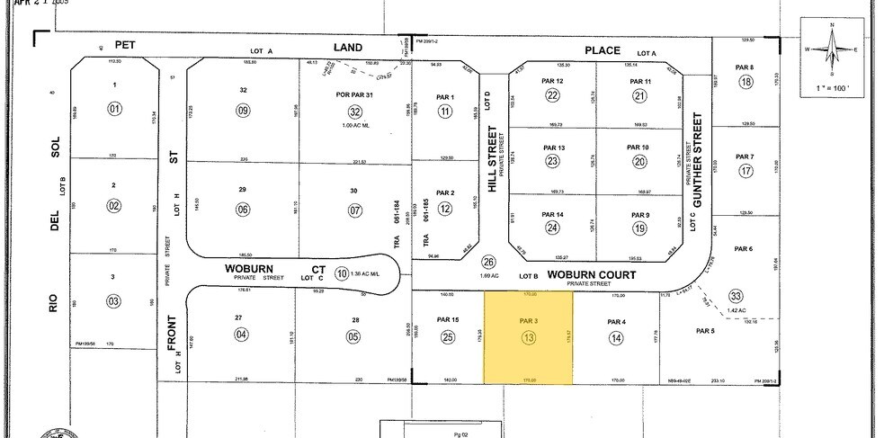 72135 Woburn Ct, Thousand Palms, CA à louer - Plan cadastral – Image 3 sur 5