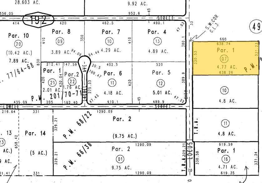 2977 N Locust Ave, Rialto, CA à louer - Plan cadastral – Image 2 sur 4