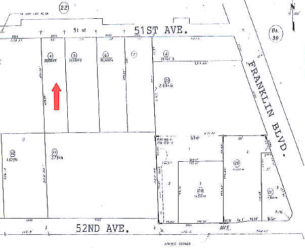 3534 51st Ave, Sacramento, CA à louer - Plan cadastral – Image 2 sur 13