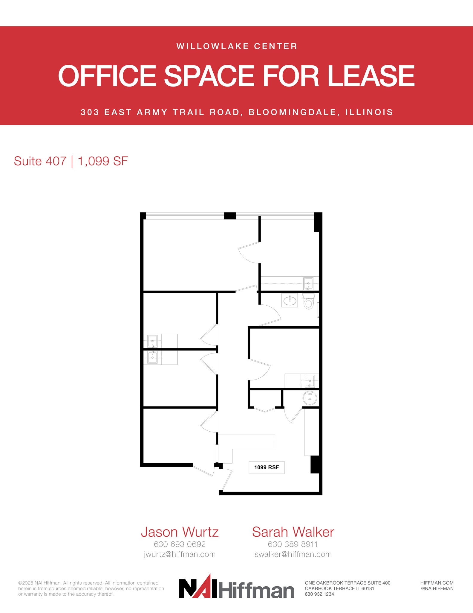 303 E Army Trail Rd, Bloomingdale, IL à vendre Plan d’étage– Image 1 sur 1