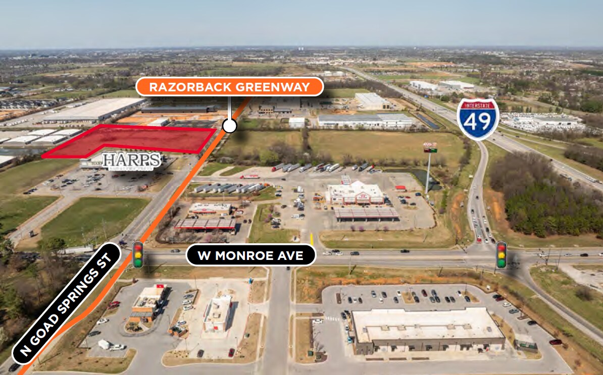 N Goad Springs St, Lowell, AR à vendre Photo principale– Image 1 sur 5