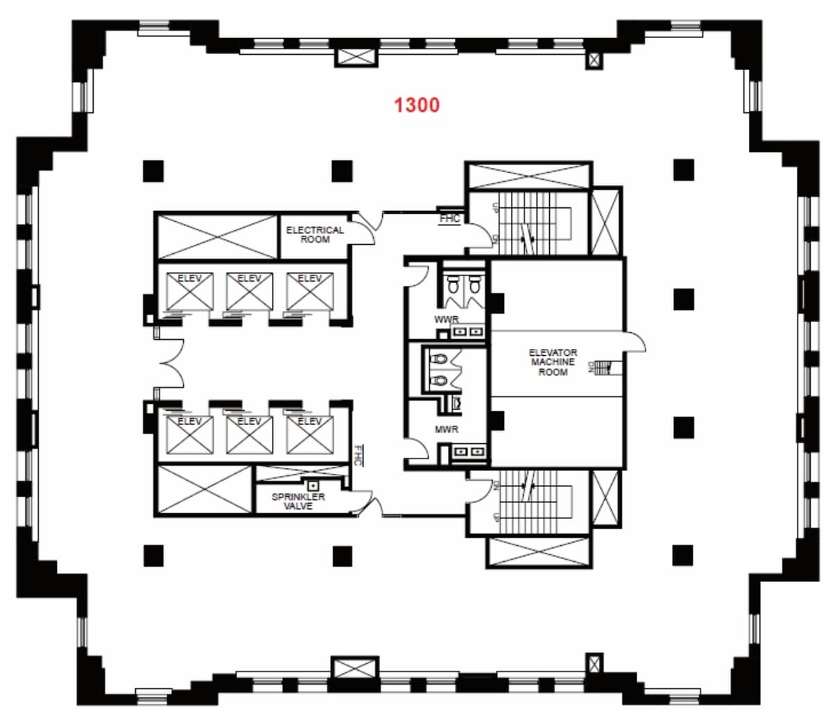 25 King St W, Toronto, ON à louer Plan d’étage– Image 1 sur 1